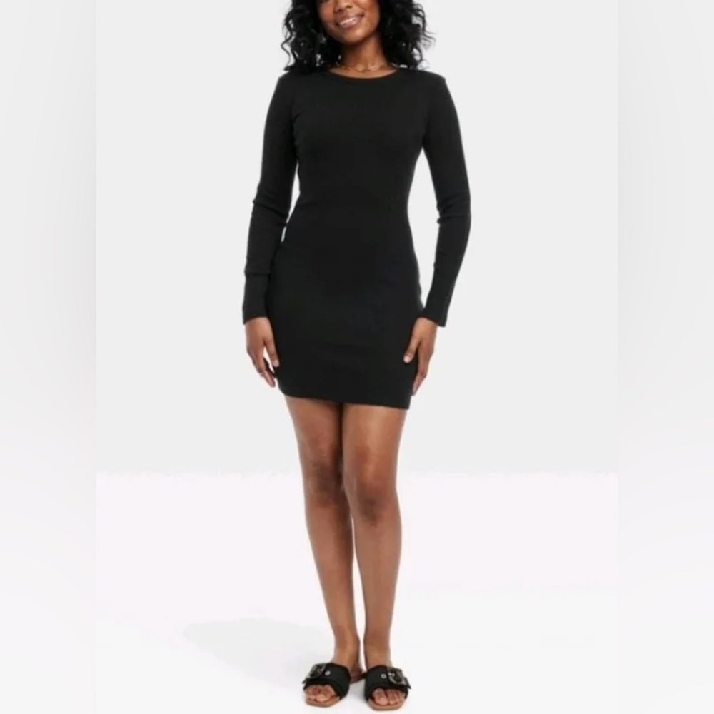 Universal Thread Rib-Knit Bodycon Dress